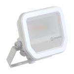Ledvance LED Projektør Aluminium Hvid 8W 1100lm 100D - 830 Varm Hvid | IP66 - Symmetrisk