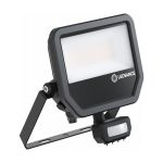 Ledvance LED Projektør Aluminium Sort 41W 5500lm 100D - 830 Varm Hvid | IP65 - Bevægelses- Og Lyssensor - Symmetrisk