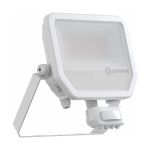 Ledvance LED Projektør Aluminium Hvid 41W 6000lm 100D - 840 Kold Hvid | IP65 - Bevægelses- Og Lyssensor - Symmetrisk