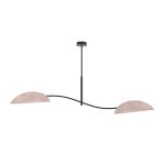 Emibig Loftlampe Lotus Stål Sort | Egnet til 2x E14 - Max 10W