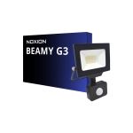 Noxion LED Projektør Beamy G3 20W 2200lm 100D - 830 Varm Hvid | IP44 - Bevægelses- og Lyssensor - Symmetrisk
