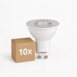 Fordelspakke 10x Sylvania RefLED ES50 LED Spot GU10 PAR16 320lm 110D - 840 Kold Hvid | Erstatter 35W