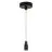 Ledvance Decor Glow Pendel Lampe Sort 9W 450lm - 927 Ekstra Varm Hvid | 140mm - Bedste Farvegengivelse
