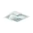 Philips LED Downlight LuxSpace Firkant DN572B 10.3W 1350lm 80D - 830 Varm Hvid | 214mm - Aluminium Reflektor