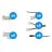 Noxion LED Strip Naga - Forbindelsesstykke Enkelt Farve 10mm - Medium 30stk