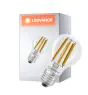 Ledvance Classic Superior LED Pære E27 Pære Filament Klar 8.2W 1521lm - 827 Ekstra Varm Hvid | Dæmpbar - Erstatter 100W