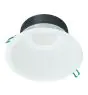 Philips LED downlight Coreline DN142B Aluminium Hvid 19.2W 2300lm 60D - 840 kold hvid | Udsnit 200mm - IP20 - dæmpbar - Hvid Reflektor - Emergency