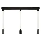 Ledvance Decor Glow Pendel Lampe Sort 28W 1400lm - 927 Ekstra Varm Hvid | 700mm - Bedste Farvegengivelse