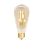 WiZ Smart LED E27 Edison Filament Rav 6.5W 720lm - 820-845 Justerbar Hvid | Dæmpbar - Erstatter 50W