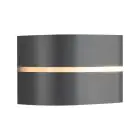 Nordlux Sibelis Vægbelysning Aluminium Grå | IP44 - Egnet til E27