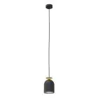 Emibig Pendel Lampe Target Stål Sort | Egnet til 1x E27 - Max 15W