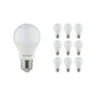 Fordelspakke 10x Noxion Lucent Classic LED E27 Pære matt 4.9W 480lm - 840 kold hvid | erstatter 40W