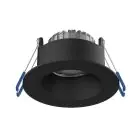 Noxion LED Spot Ares Dyb ring Sort 6W 540lm 927-940 3CCT - med Indre Ring Sort | Udsnit 68mm