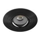 Noxion Forsænket Spot Logic MR16 Vipbar Sort | 92mm - Udsnit 80mm - IP20 - incl. GU10 Sokkel 