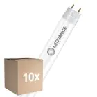 Fordelspakke 10x Ledvance LED Lysrør T8 EM Value (EM/Mains) Standard Output 7W 850lm - 840 Kold Hvid | 72cm - Erstatter 16W