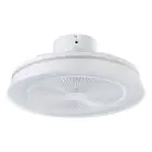 Eglo Loftventilator Vallonia 1 ABS Hvid 31.7W 3200lm - 827-865 Justerbar Hvid + RGB | Dæmpbar