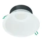 Philips LED Downlight Coreline DN142B Aluminium Hvid 9.8W 1200lm 60D - 840 Kold Hvid | Udsnit 155mm - IP54 - Hvid Reflektor